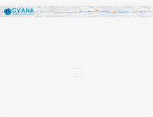 Tablet Screenshot of cyana.nl